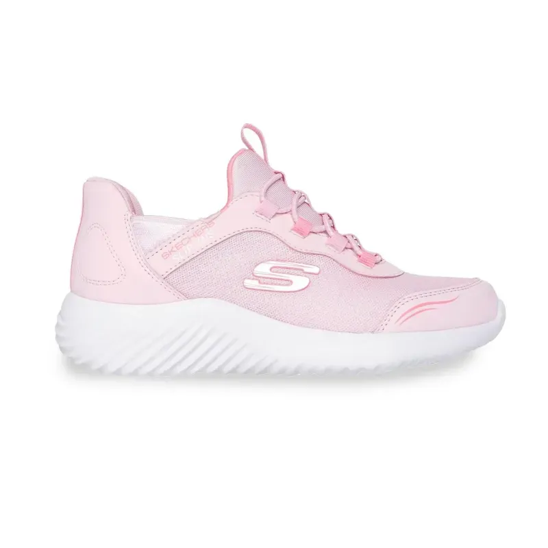 Tênis Casual Skechers Bounder-Simple Cute Infantil Rosa Claro 33