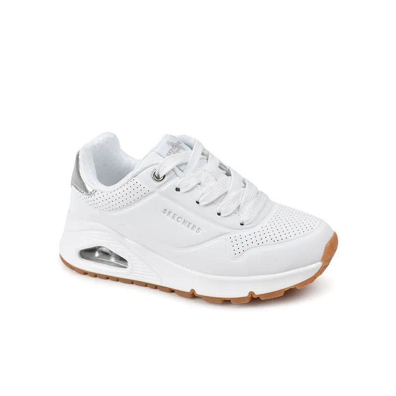 Zapatilla Skechers Uno Gen1 Shimmer Talle: 27 - Color: Blanco