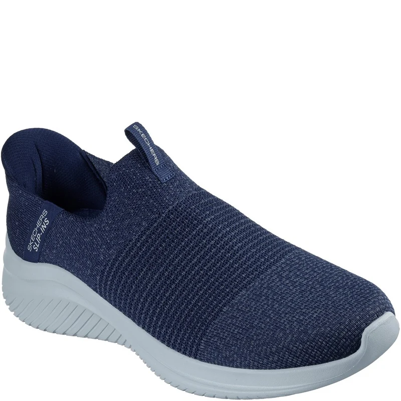 Skechers Ultra Flex 3.0 Nezzo Wide Fit Trainer Navy/Blue / 6