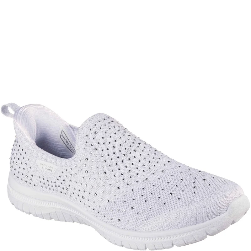 Skechers Virtueicon Martha Stewart Trainers White/Silver / 5