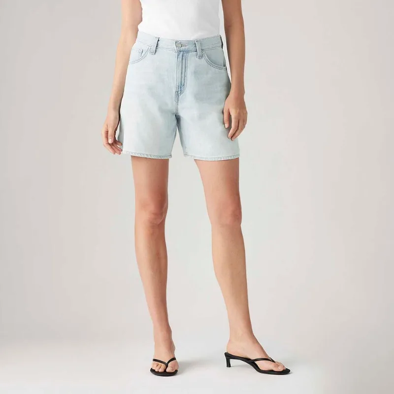 Short Jeans Levi's® High Baggy Lavagem Clara - 29 USA | 40 BR