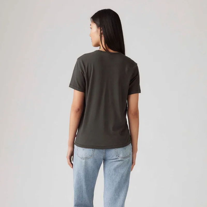 Camiseta Levi's® Iconic Graphic Preta Manga Curta - L USA | G BR