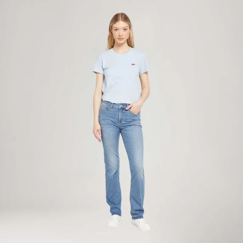 Calça Jeans Levi's® 314® Shaping Straight Lavagem Média - 29X32 USA | 40 BR