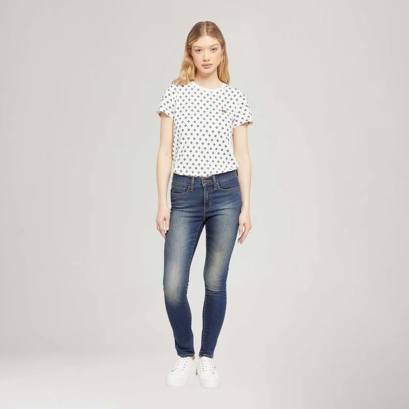 Calça Jeans Levi's® 311® Shaping Skinny Lavagem Escura - 28X32 USA | 39 BR