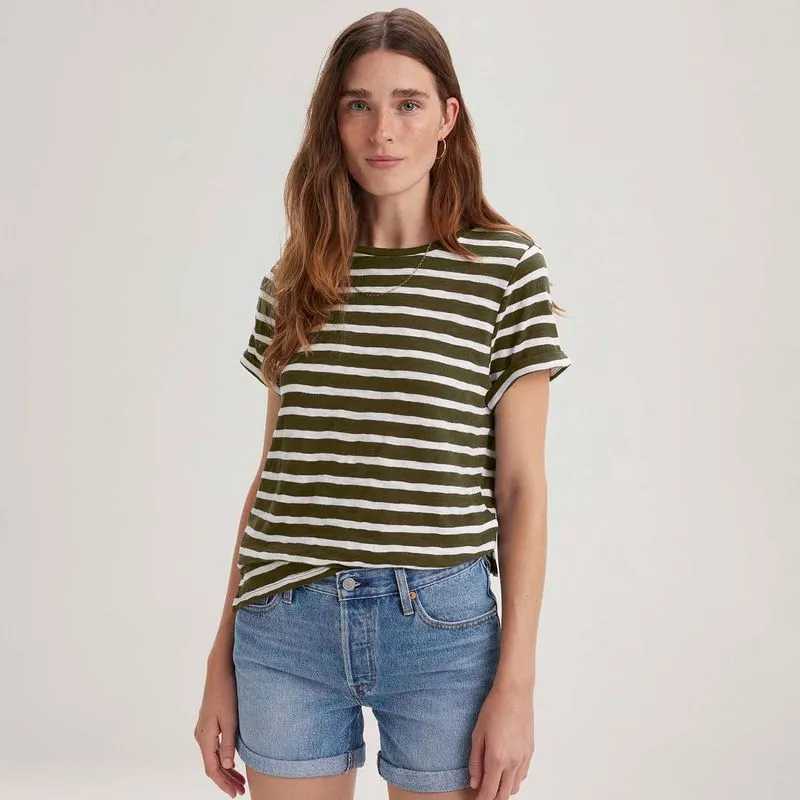 Blusa Levi's® Margot Verde Manga Curta - XL USA | GG BR
