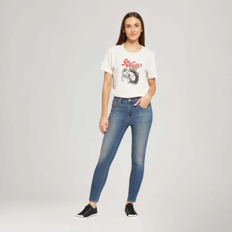 Calça Jeans Levi's® 721® High Rise Skinny Lavagem Escura - 30X32 USA | 41 BR