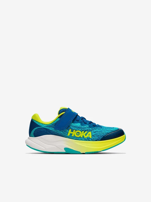 HOKA Kids Rincon 4 Trainers in Blue Blue / EU 33 UK 13.5