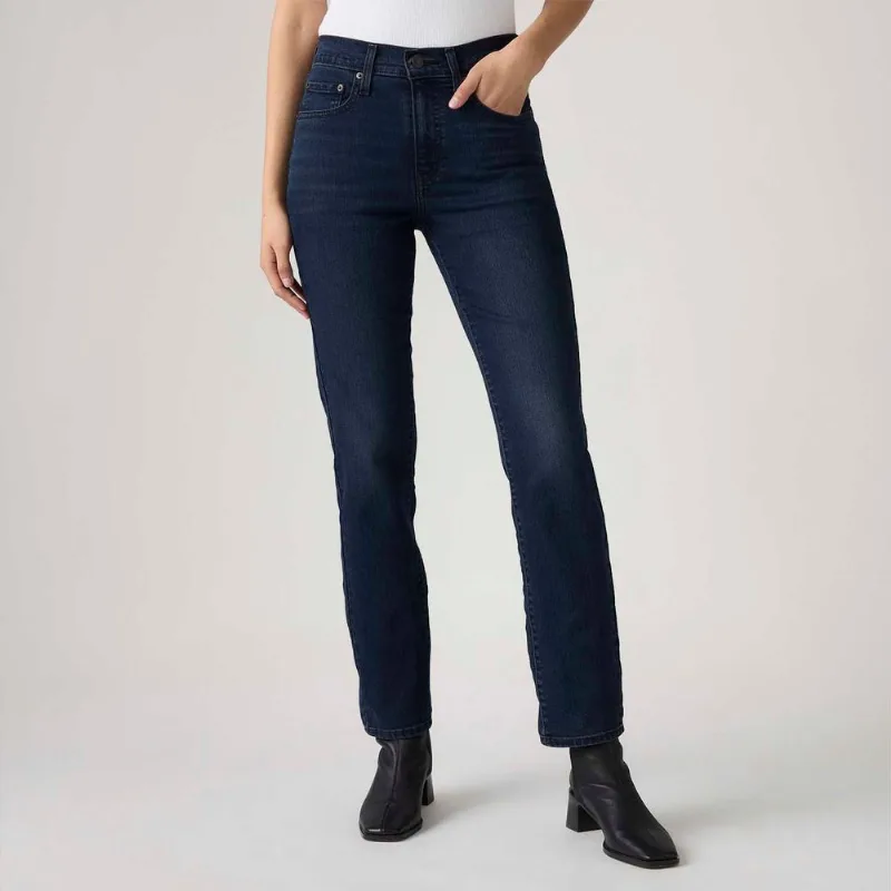 Calça Jeans Levi's® 724® High Rise Straight Lavagem Escura - 32X32 USA | 43 BR