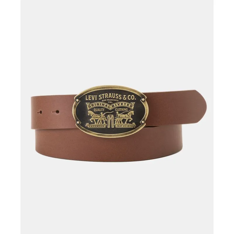 Cinturón Billy Plaque Regular Brown Levi's® 30