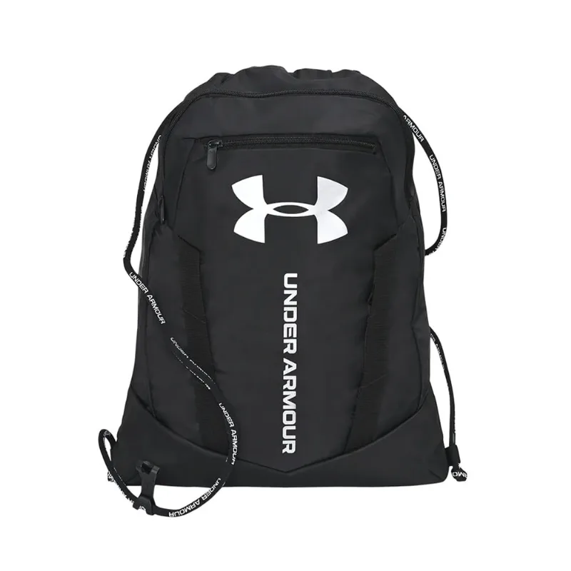 Sacola Esportiva Unissex Under Armour Gym Sack Preto/Branco - U