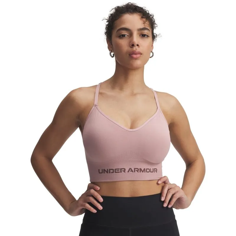 Top de Treino Under Armour Vanish Seamless Low Bra P / Rosa