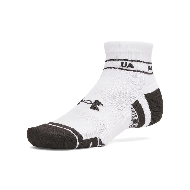 UA Perf Tech Nvlty 3pk Qtr M