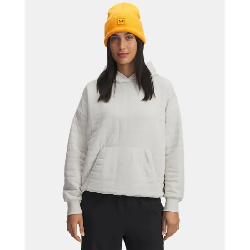 Hoodie UA Unstoppable Fleece Textured para Mujer