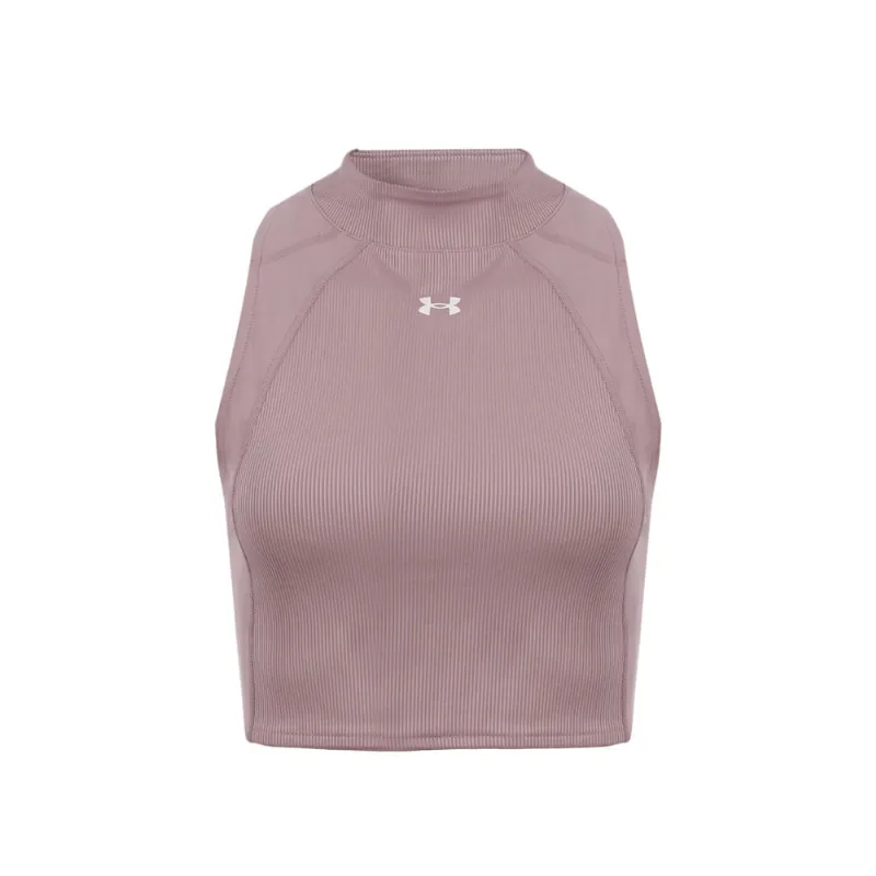 Regata de Treino Under Armour HeatGear Rib Tank Feminina M Rosa