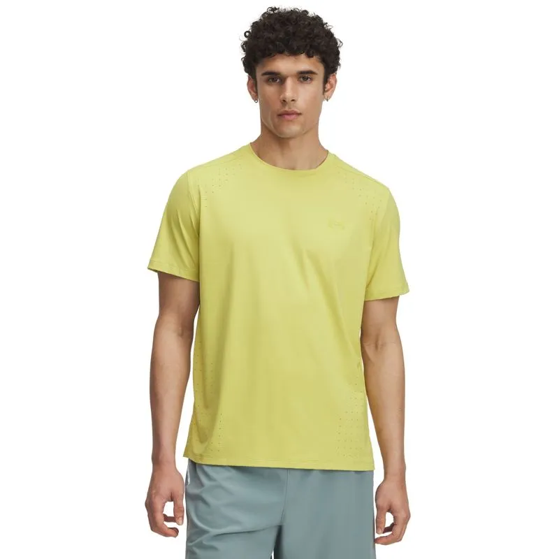 Camiseta de Corrida Under Armour Launch Elite G / Amarelo