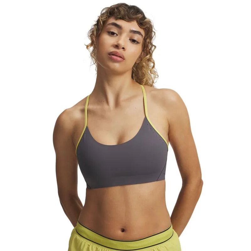 Top de Treino Under Armour Halo Bonded Feminino GG / Cinza