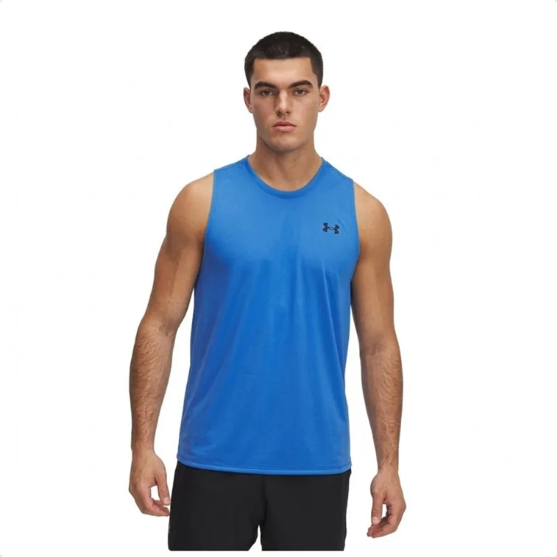 Camiseta Regata Under Armour Tech Tank Masculina GG / Azul