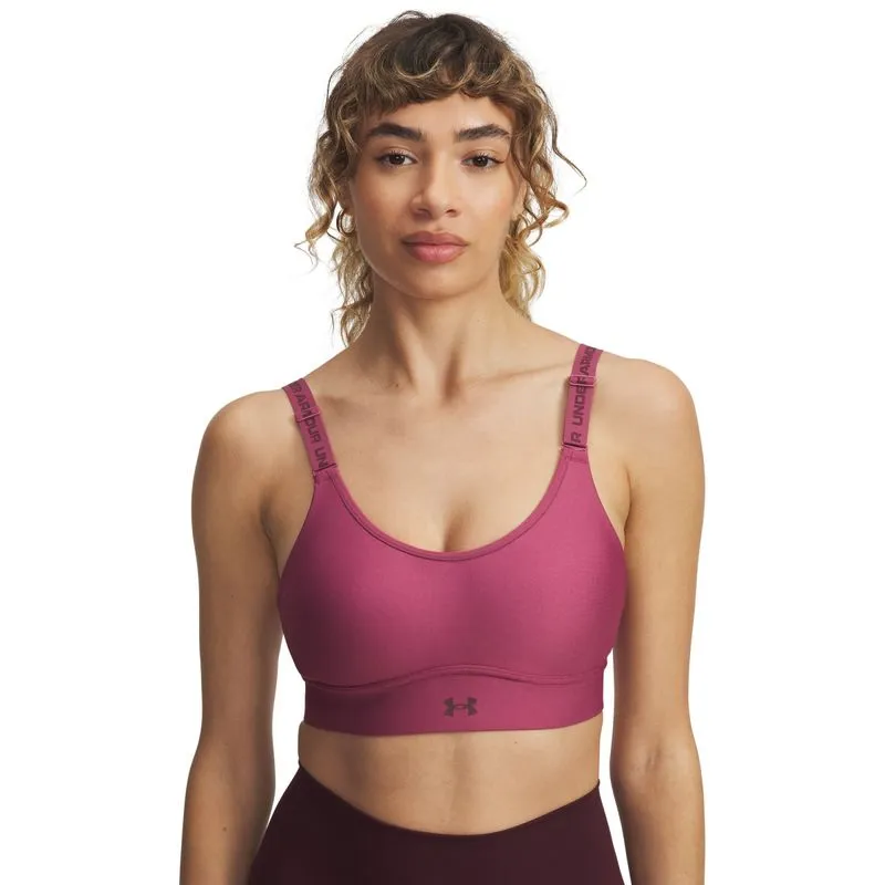 Top de Treino Under Armour Infinity Mid 2.0 Feminino G / Rosa