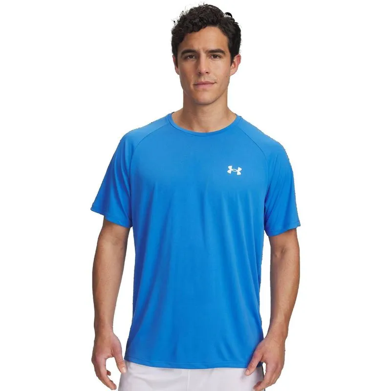 Camiseta Masculina de Treino Tech™ 2.0 Under Armour Azul Camiseta Masculina Tech™ 2.0 Under Armour Preta Azul, M