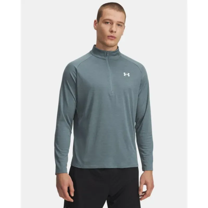 Campera de Entrenamiento Tech™ Texturizada ½ Zip para Hombre UA Tech Textured 1/2 Zip