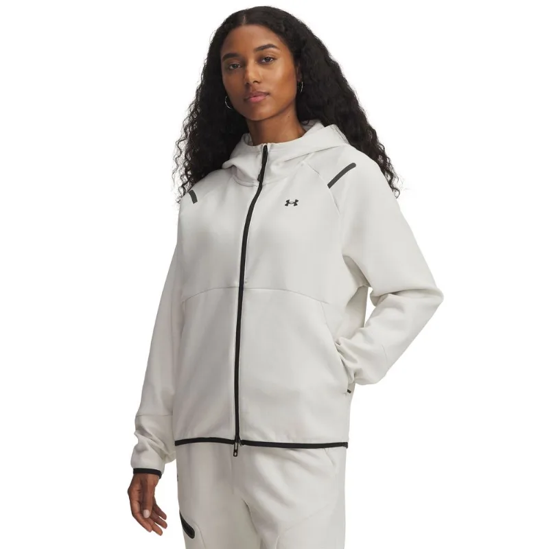 Jaqueta Sporstyle Under Armour Unstoppable Fleece GG Branco