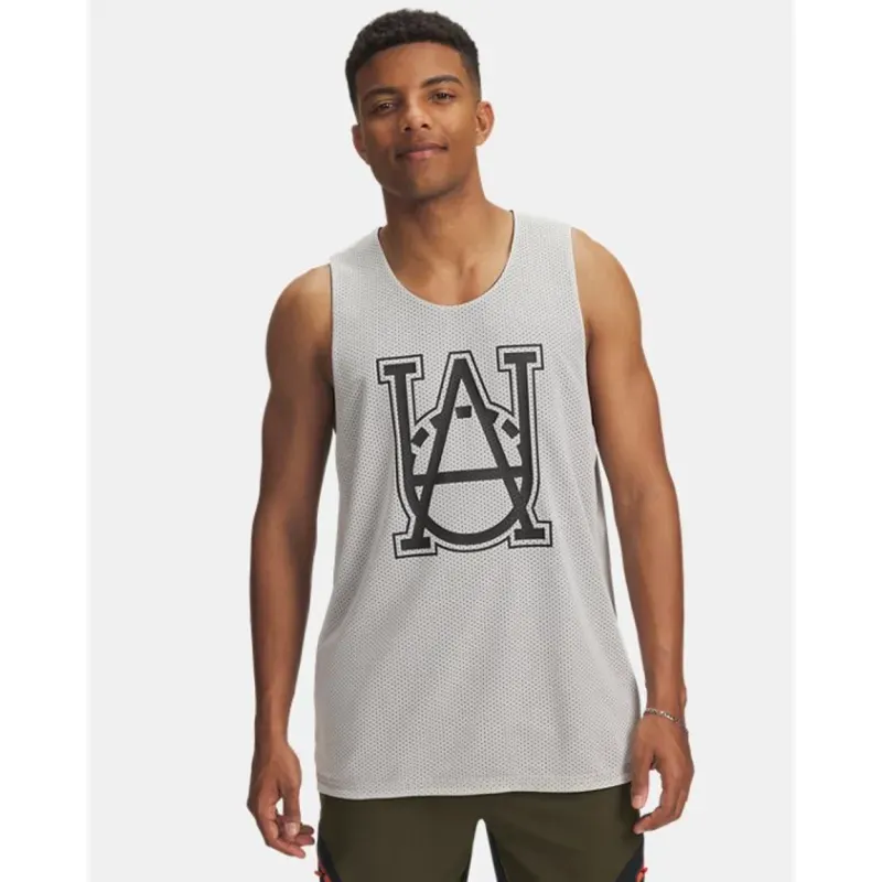 Musculosa de Basketball Courtside Reversible para Hombre UA M Courtside Reversble Jsy