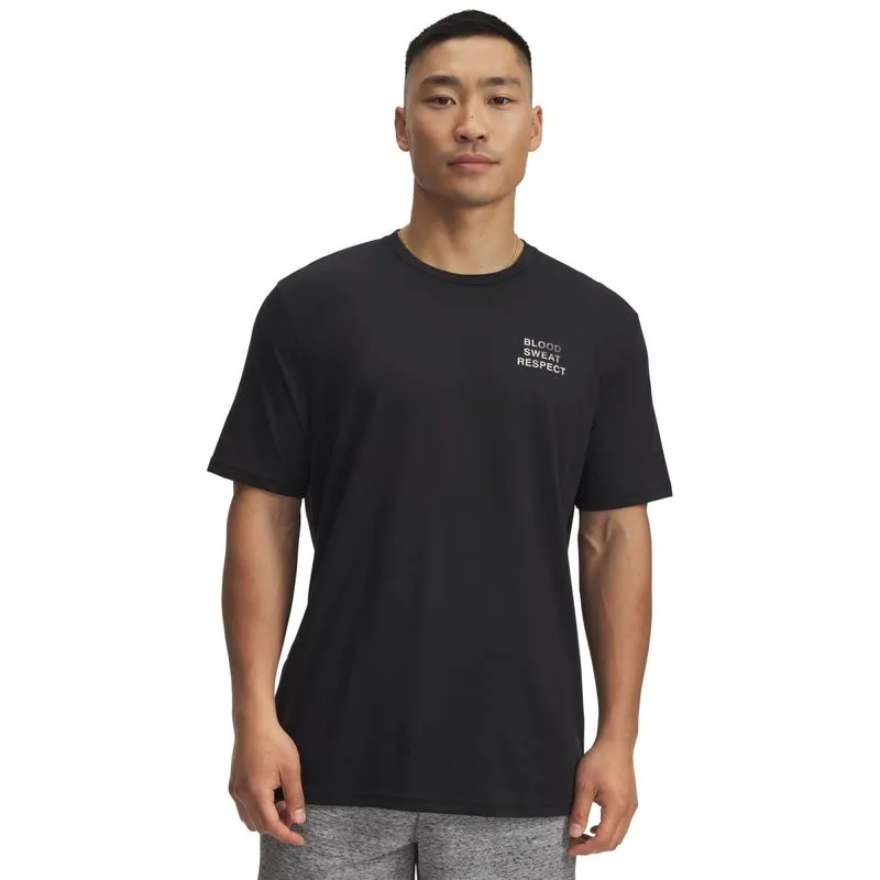Camiseta Sportstyle Under Armour Project Rock 6 G / Preto