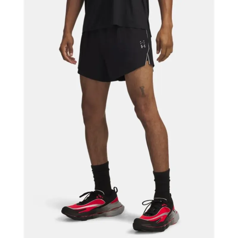 Shorts de Corrida Under Armour Halo Run Masculino GG Preto