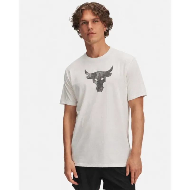 Remera de Entrenamiento Project Rock Payoff para Hombre UA Pjt Rck Brahma Bull SS