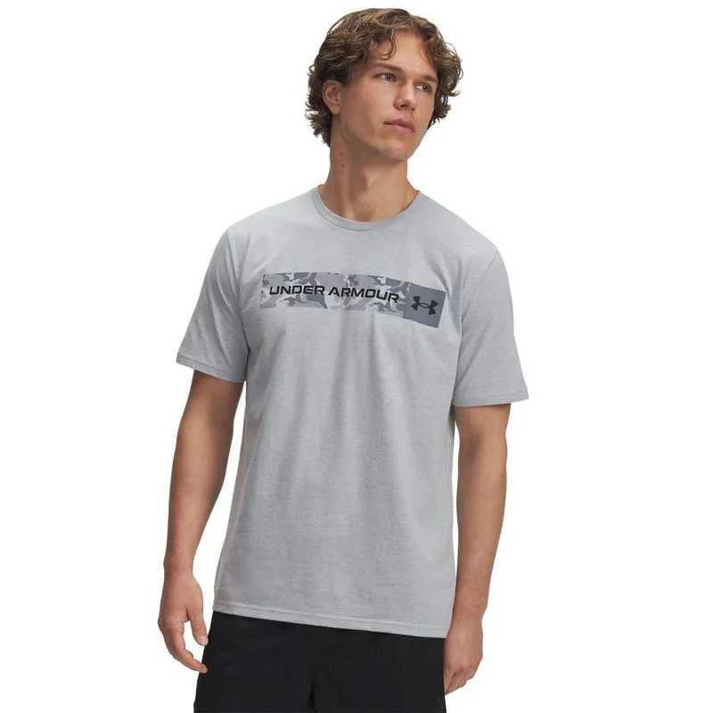 UA CAMO CHEST STRIPE SS XL