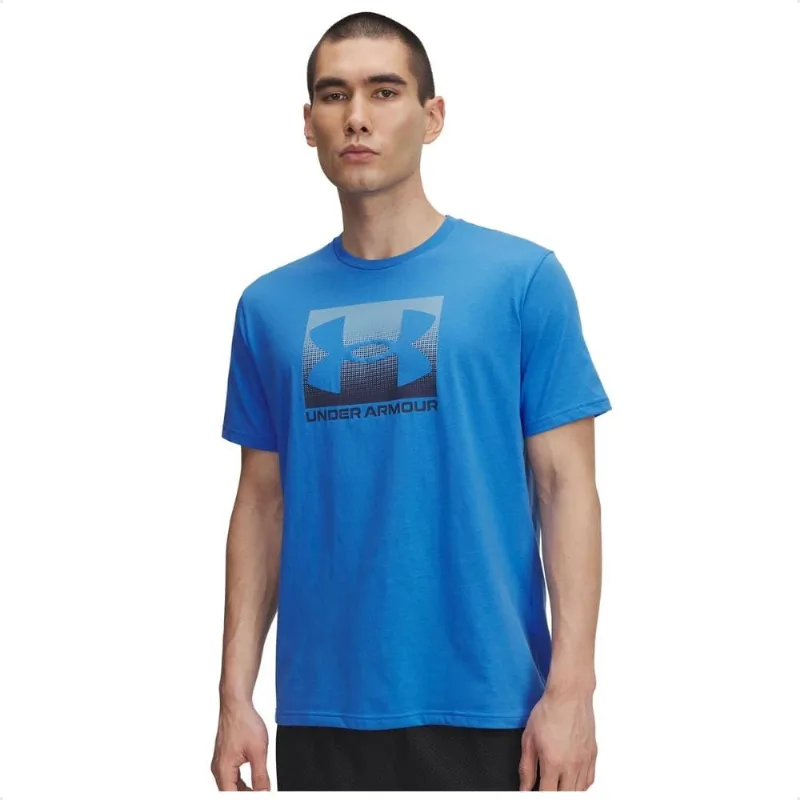 Camiseta Under Armour Boxed Sports Masculina G / Azul / Preto