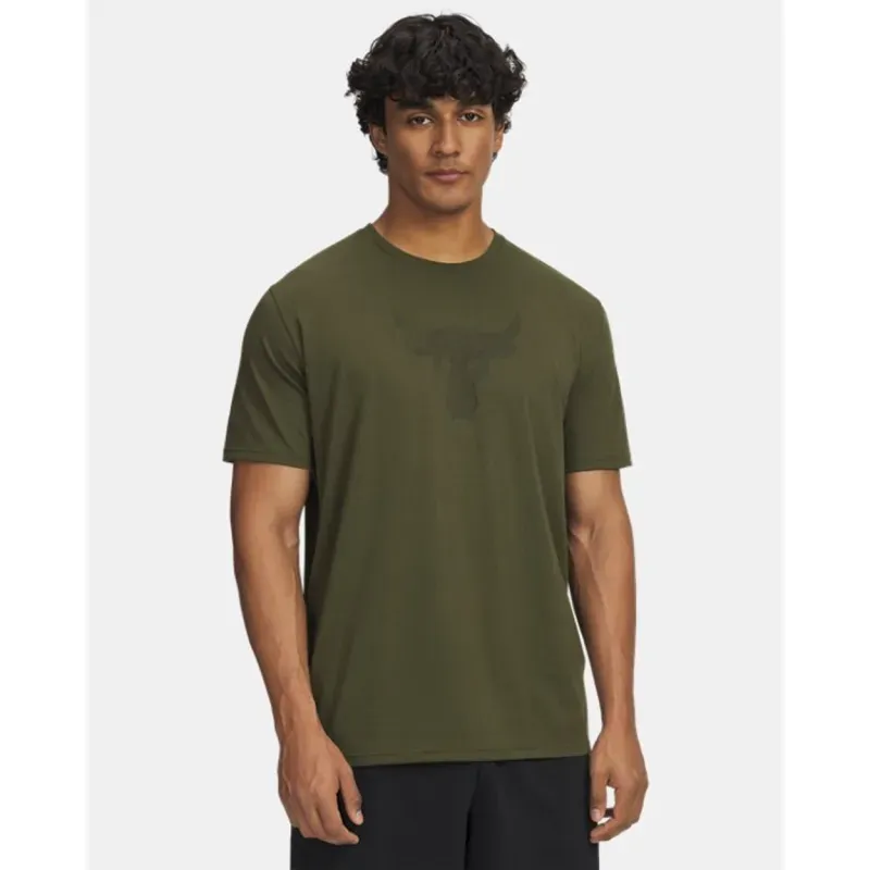 Remera de Entrenamiento Project Rock Payoff para Hombre UA Pjt Rck Brahma Bull SS