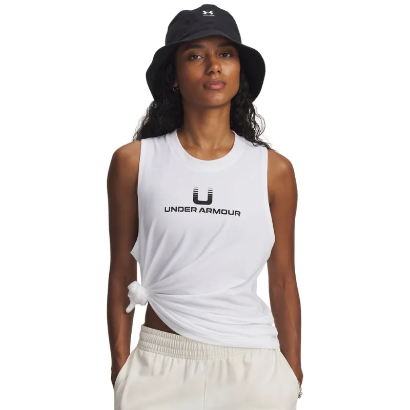 Regata de Treino Under Armour Varsity U Feminina M Branco