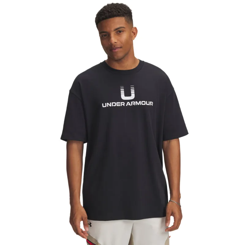 Camiseta Sporstyle Under Armour Heavyweight U Logo Masculina M Preto