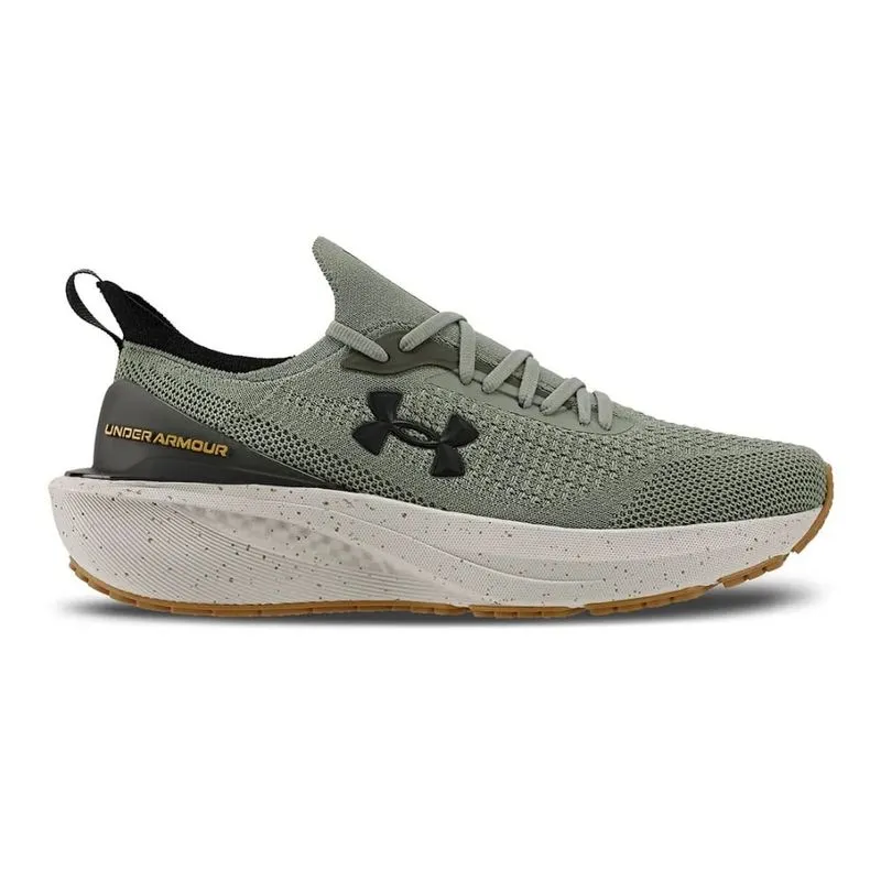 Tênis Corrida Masculino N°44 Under Armour Charged Quicker 2 Verde (MP)