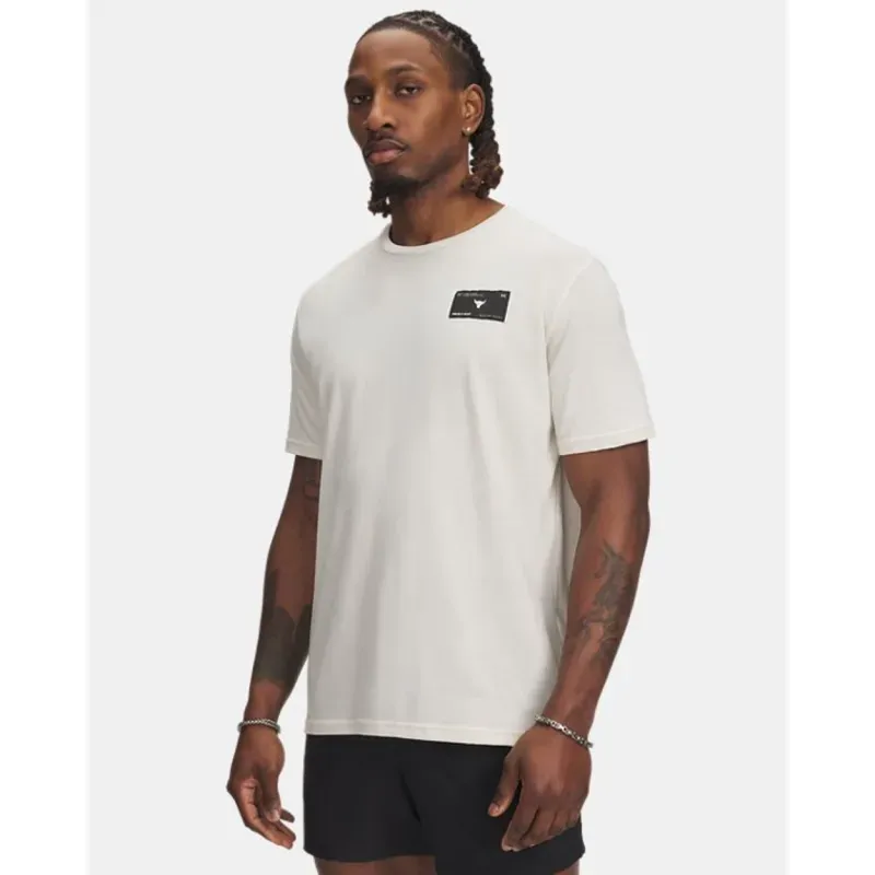 Remera de Entrenamiento Project Rock para Hombre UA Pjt Rck 6mo SS