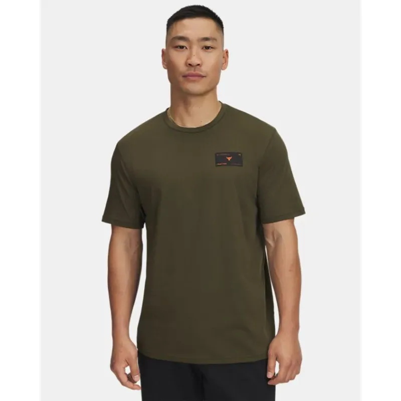 Remera de Entrenamiento Project Rock para Hombre UA Pjt Rck 6mo SS