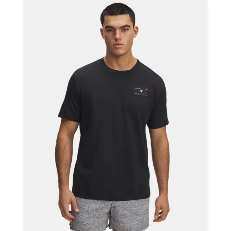 Remera de Entrenamiento Project Rock para Hombre UA Pjt Rck 6mo SS