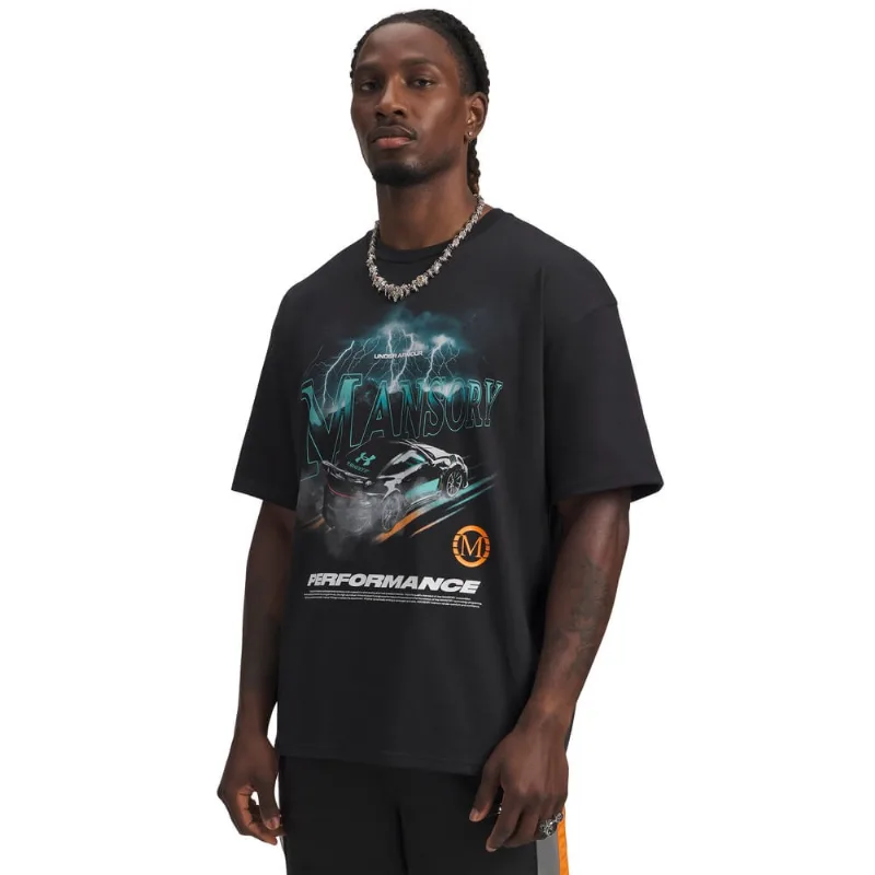 Camiseta Sportstyle Under Armour Mansory Racing Masculino GG Preto