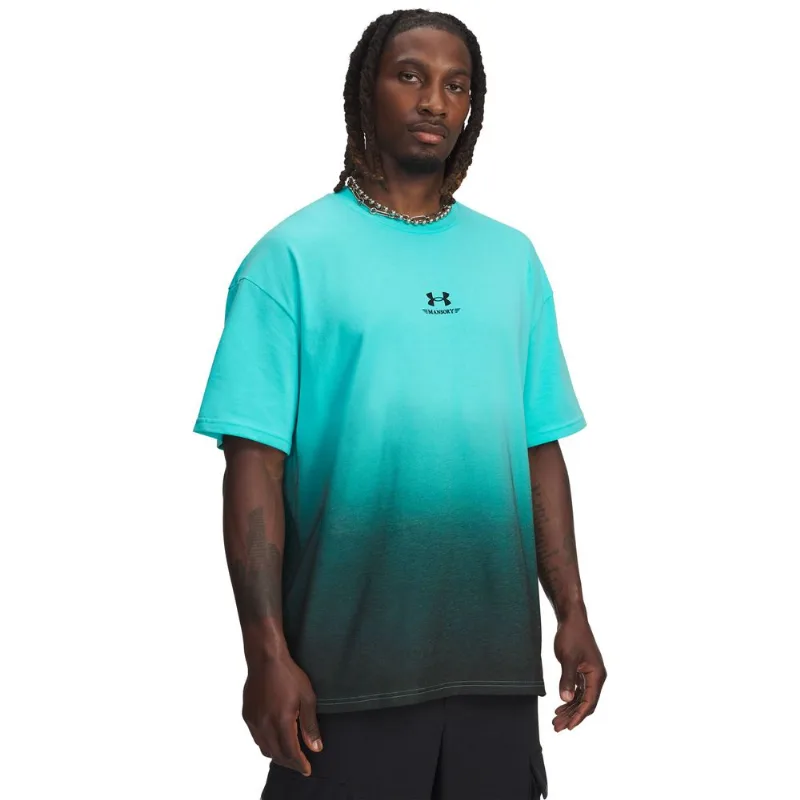 Camiseta Sportstyle Under Armour Mansory Fade P Azul