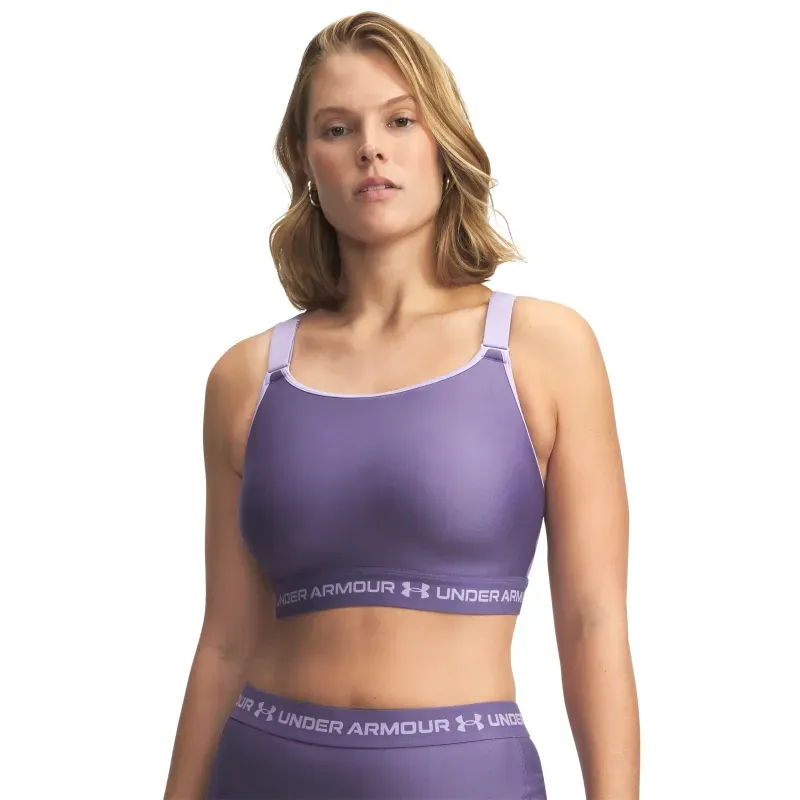 Sujetador Deportivo Under Armour HeatGear Crossback High Mujer 6011152-520 ECH