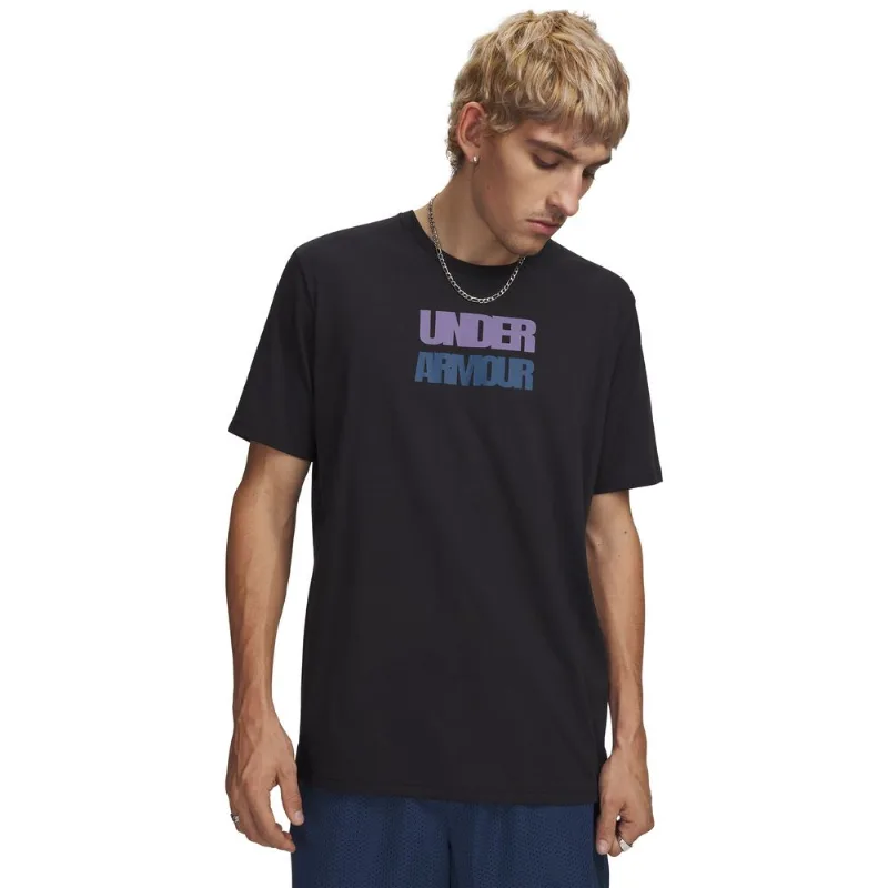 Camiseta Sportstyle Under Armour Block M Preto