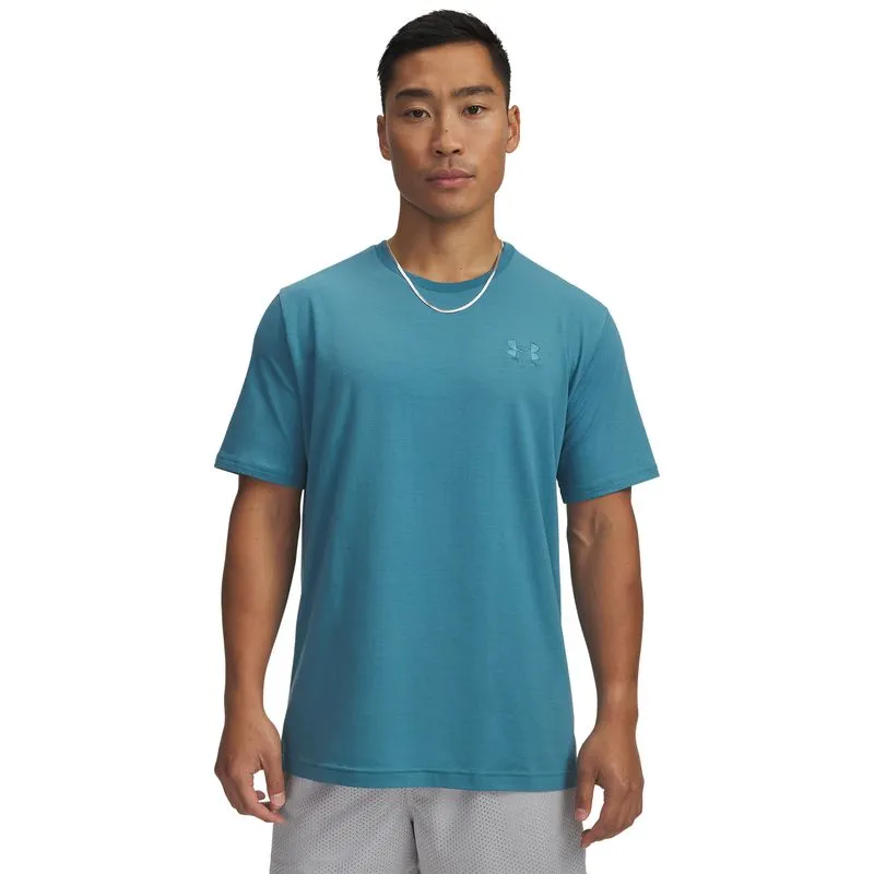 UA M ICON TEE SS-BLU XL