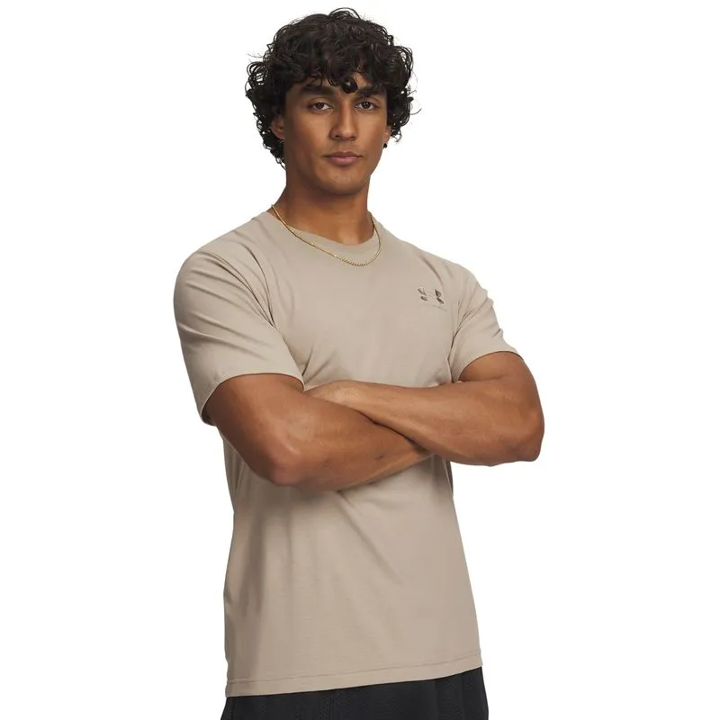 UA M ICON TEE SS-BRN M