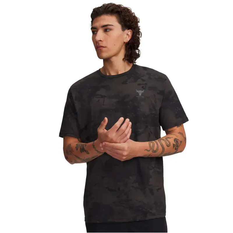 Playera Under Armour Entrenamiento Project Rock Hombre 1389898-003 EGD