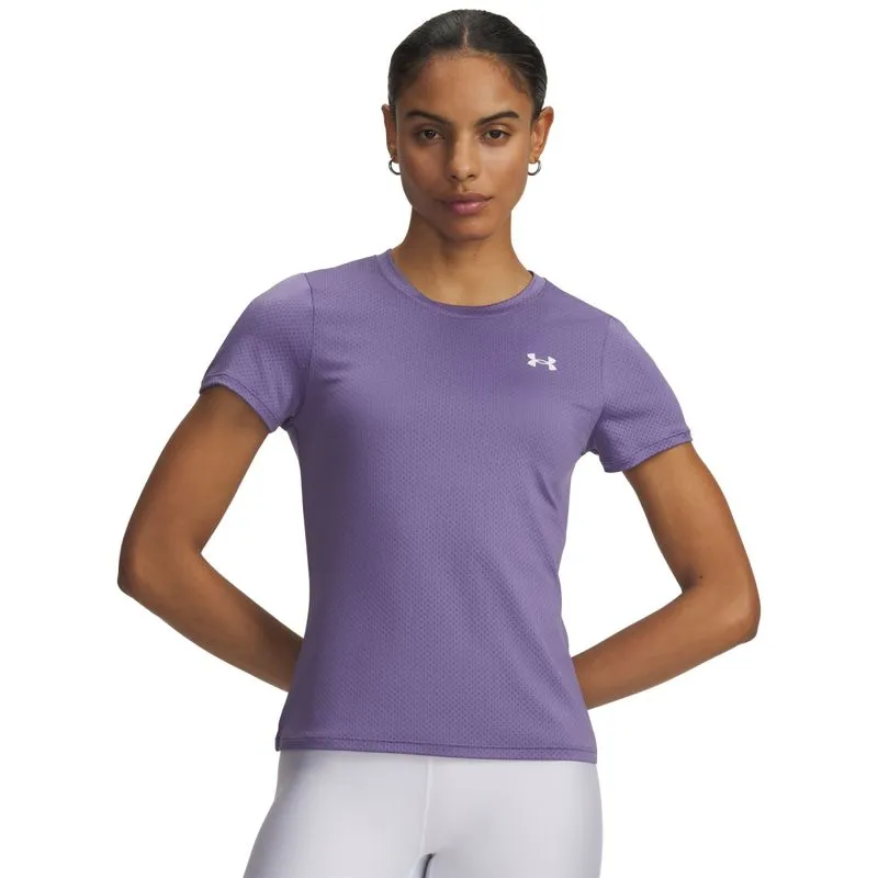 Camiseta de Treino Under Armour Tech Mesh M / Roxo
