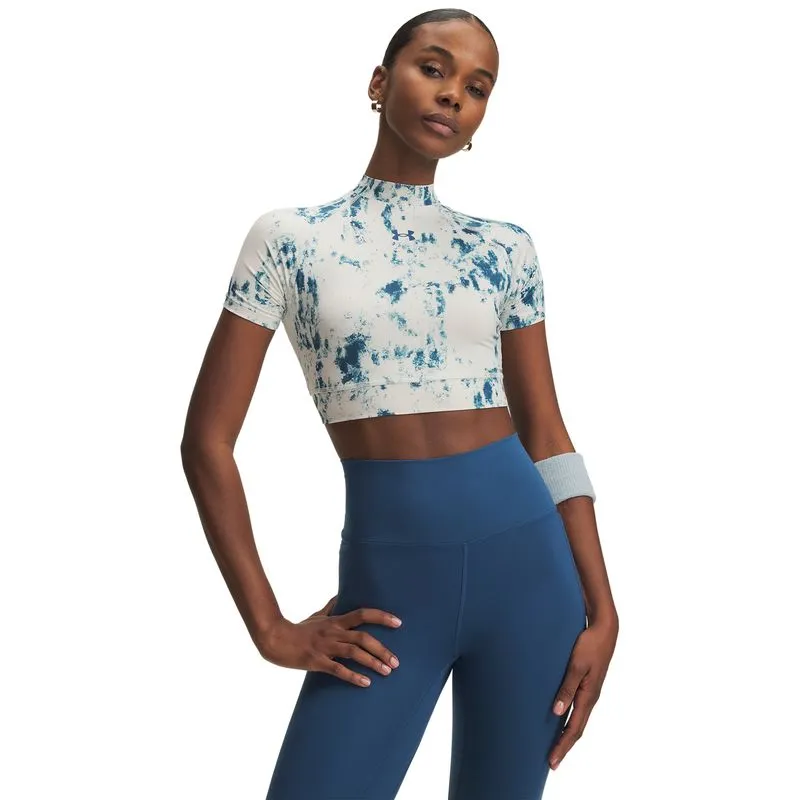 HG Print Crop Mock SS-WHT XS