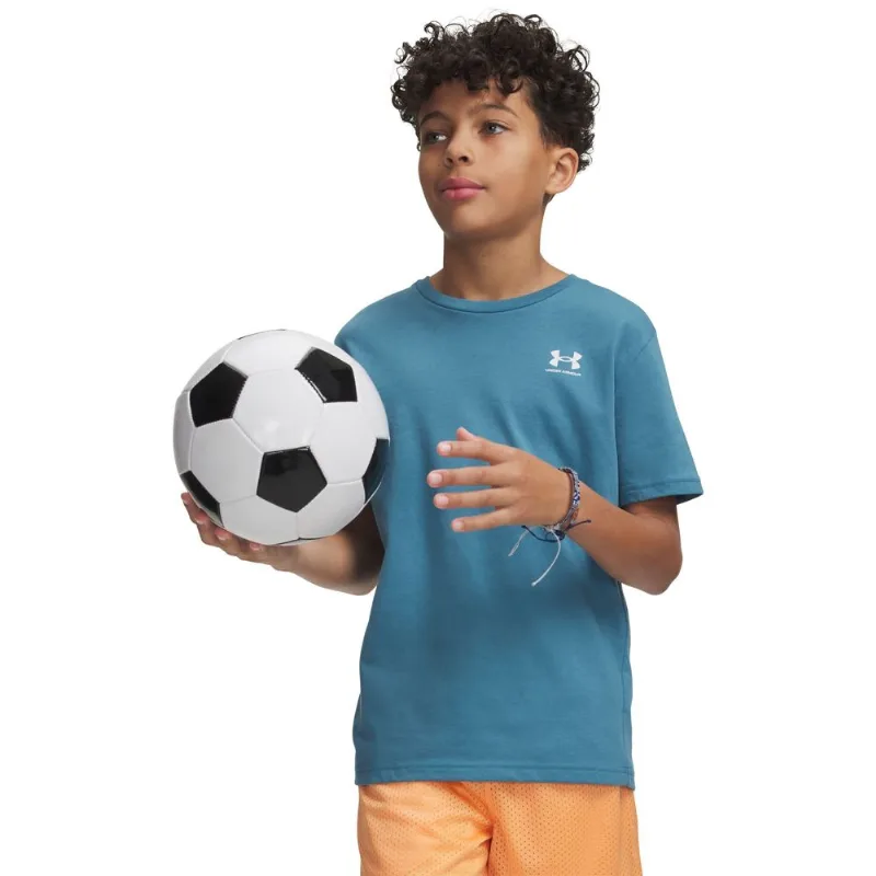 Camiseta Sportstyle Under Armour Left Chest 12-Azul
