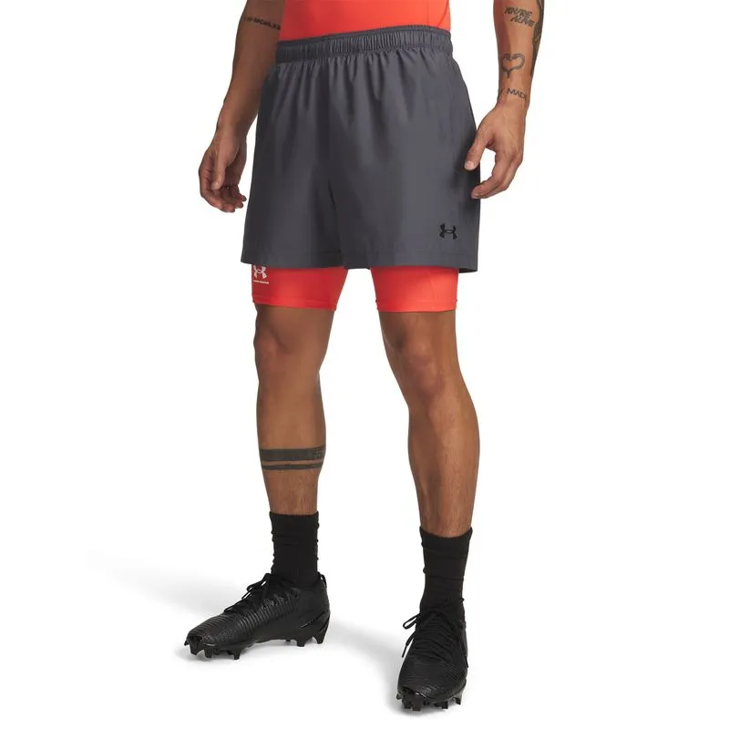 UA Tech Woven 5in Short-GRY S