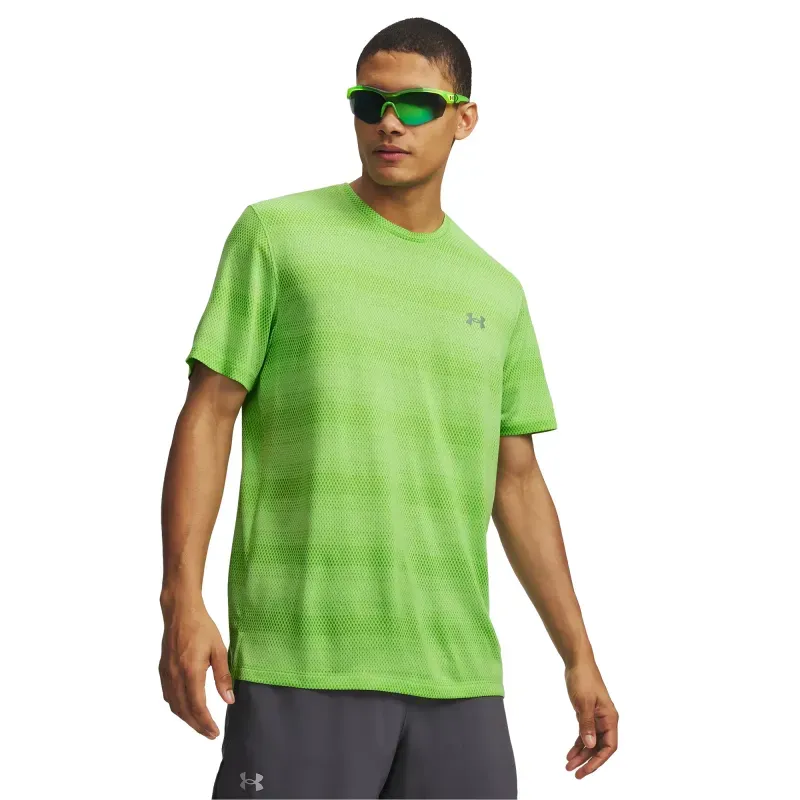 Playera Under Armour Correr Velociti Hombre 6009517-712 MD